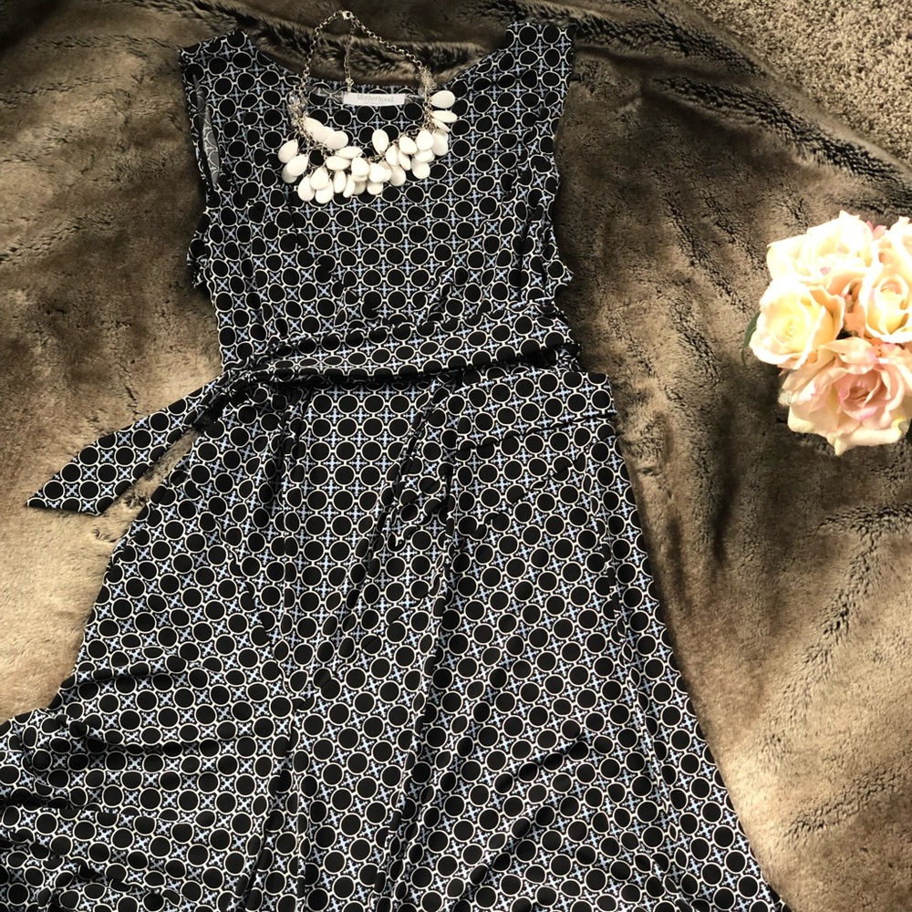 Motherhood maternity wrap dress